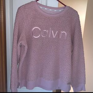 NWT Sherpa Calvin Klein sweatshirt